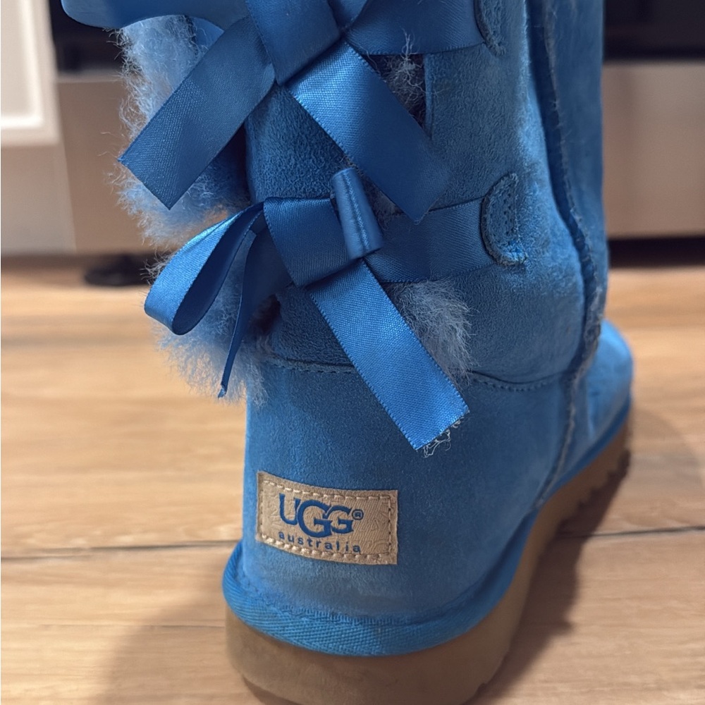 UGG Kids Vibrant Blue Boots
